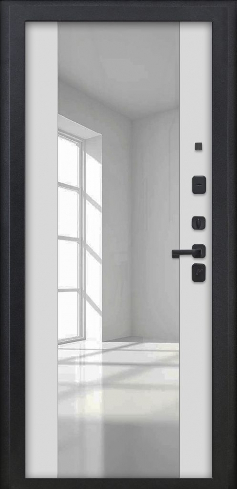 Товар Дверь ДвериПРО Л-43 ФЛЗ -1 Белый матовый DPRO228006
