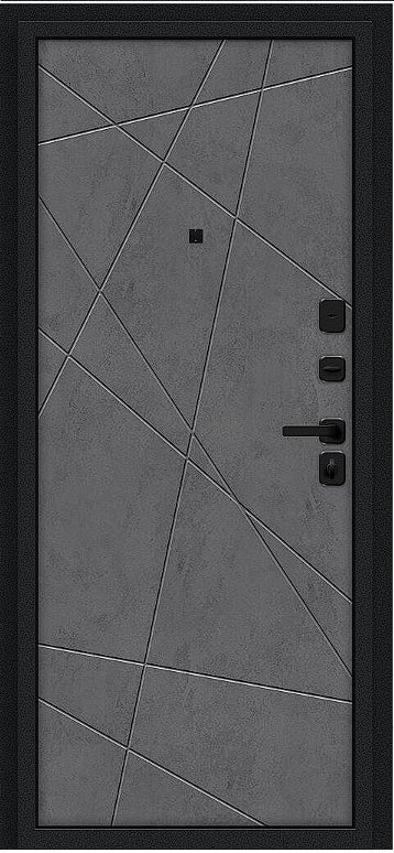 Товар Дверь Браво Граффити-5/SBlack Букле черное/Slate Art DIS007412