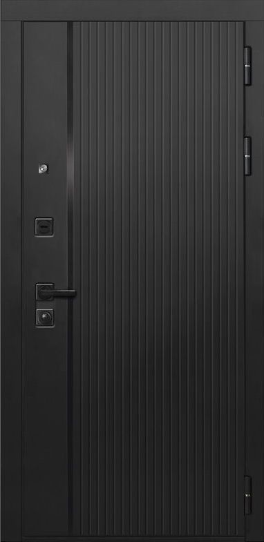 Дверь ДвериПРО L-45 ФЛ-609 (L-52, 10мм, белый матовый) DPRO190890