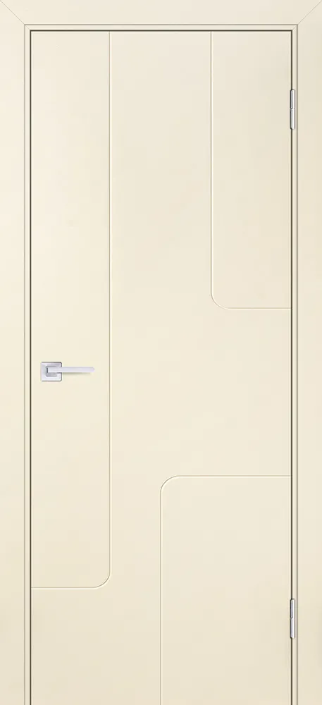 Межкомнатная дверь Смальта-Лайн 01 Слоновая кость ral 1013